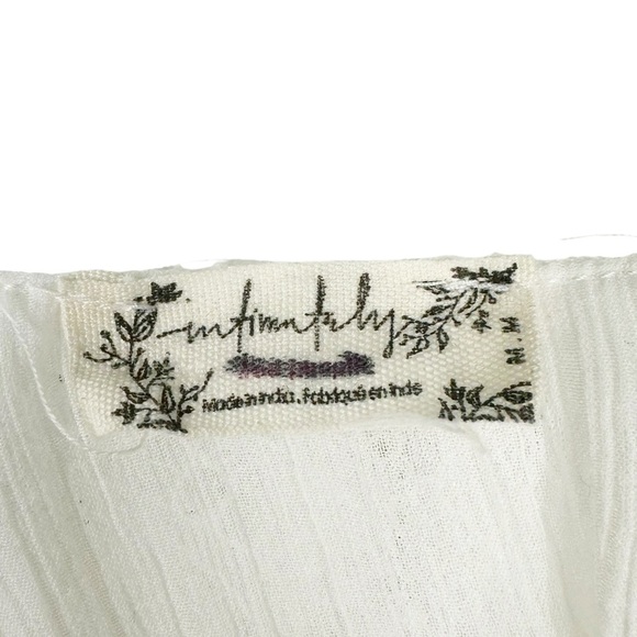 INTIMATELY FREE Free People Take it Away Cami Lightweight Sheer Lace Medium - Picture 3 of 8